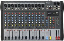 Analog mixing desk Power acoustics MX16 USB V2