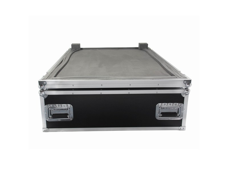 FCP 12 U Flight Case 12U + Plan Incline 10U Flight case rack Power acoustics