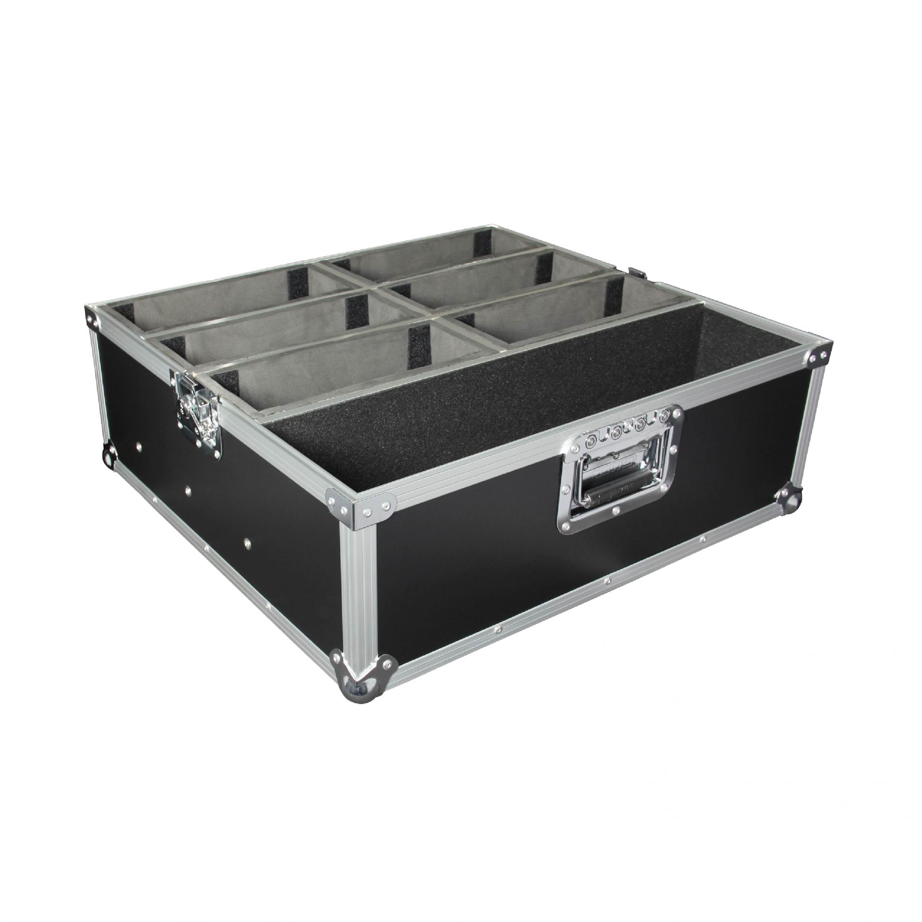 Power acoustics FlightCase 6 Par Slim Bag & flightcase for lighting