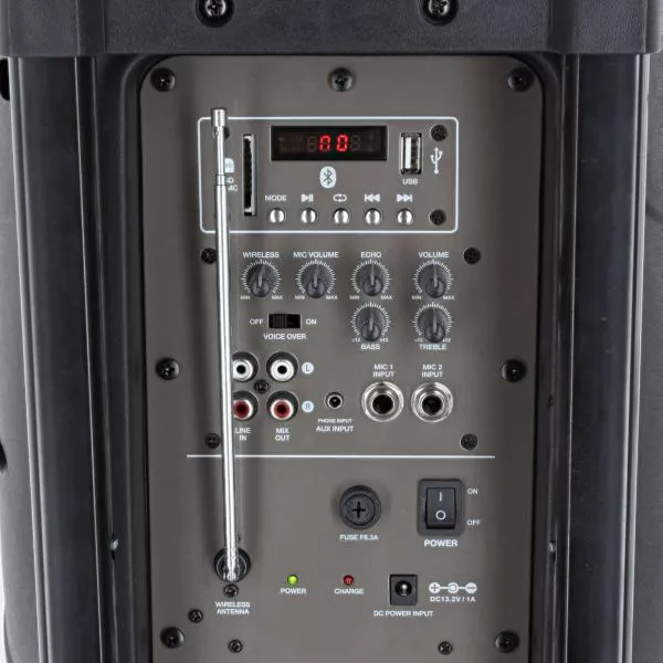 Portable pa system Power acoustics Moovy 10 Mk2
