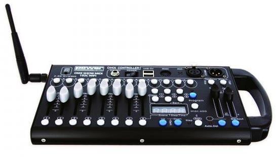 Dmx controller Power lighting Dmx Show Midi 192C Wifi