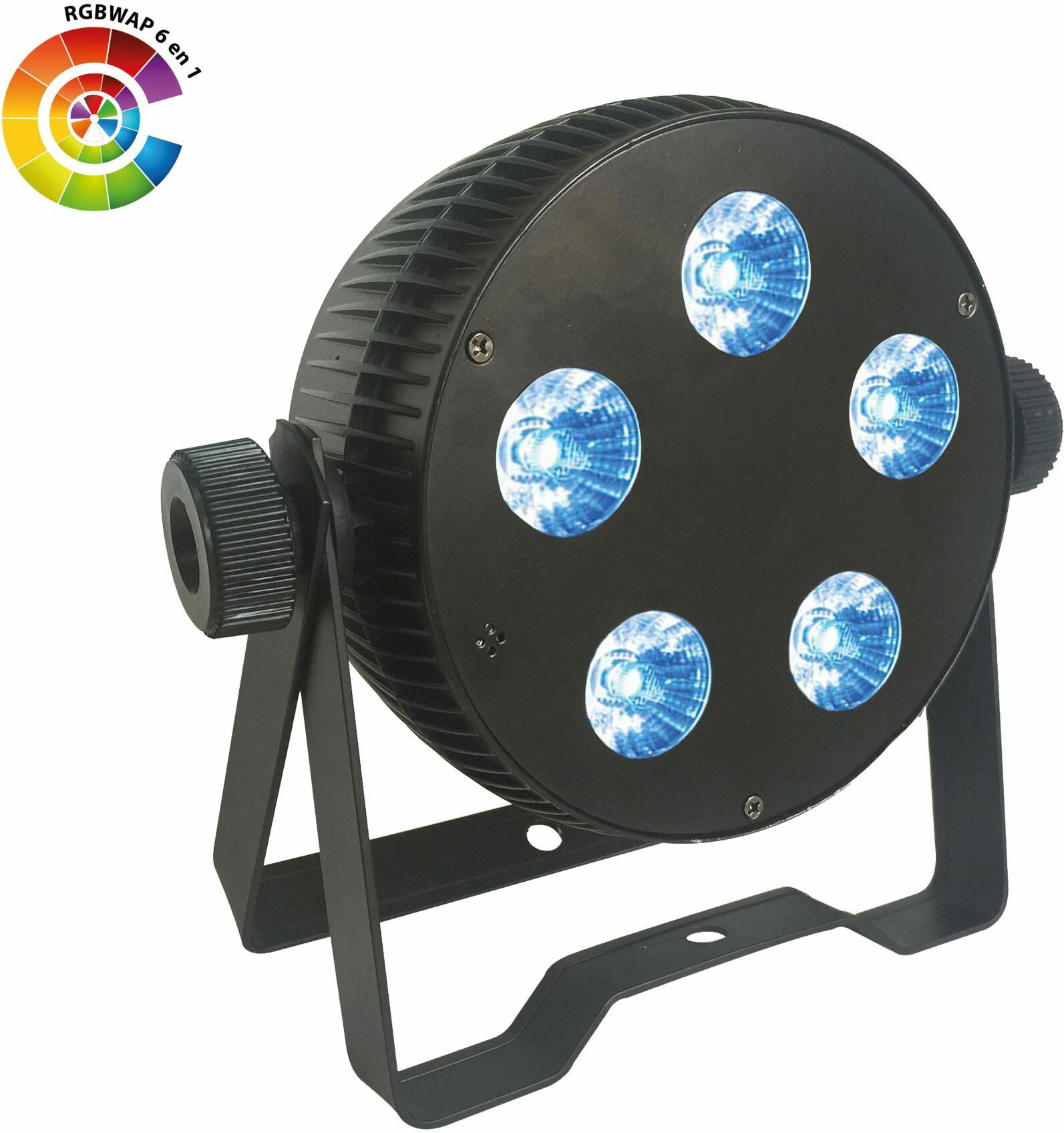 Power Lighting Par Slim 5x10w Hexa -  - Main picture