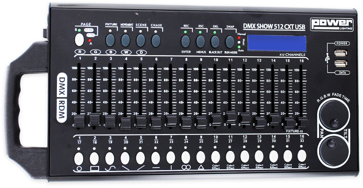 Power lighting DMX Show 512 CXT USB Dmx controller