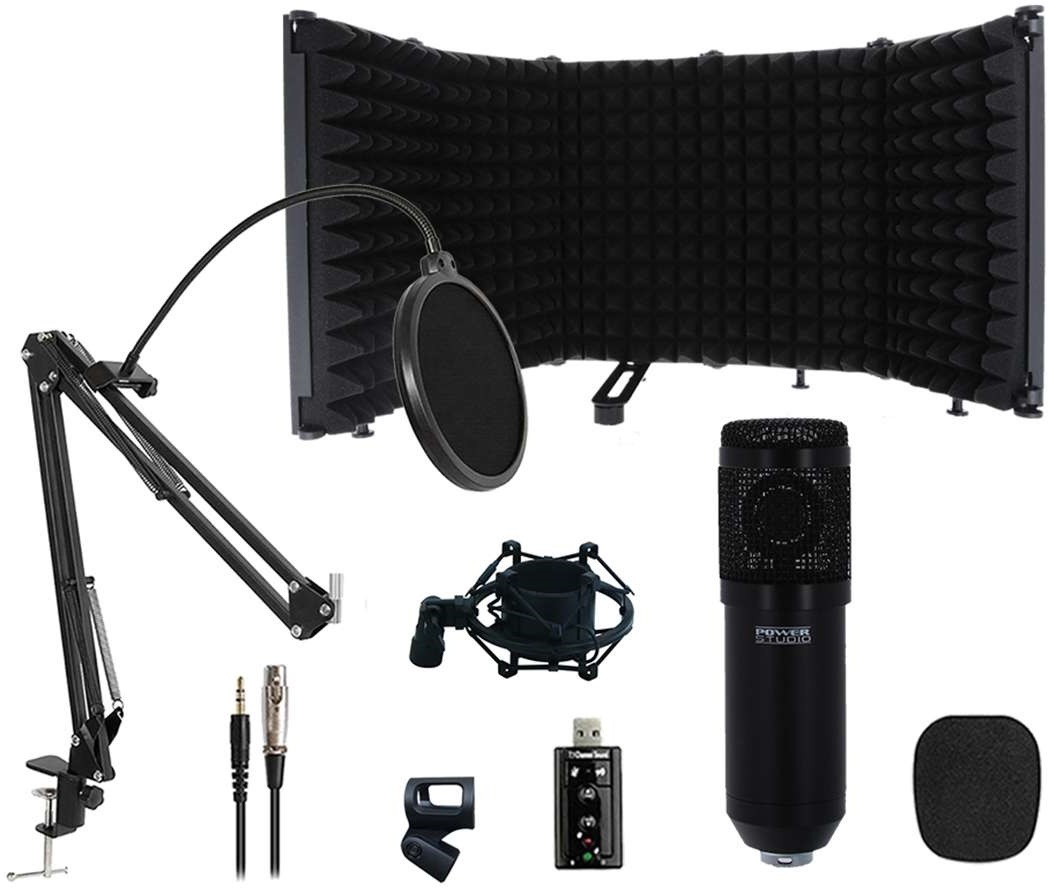 Power Studio Vibe D1 Xlr Rf - Microphone pack with stand - Main picture