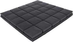 Panel for acoustic treatment Power studio Foam 250 Adhesive Pack de 10