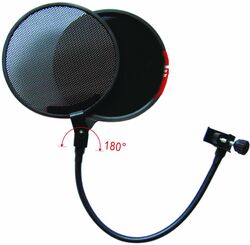 Pop filter & microphone screen Power studio PF 02