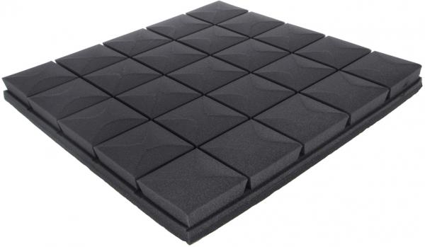 Panel for acoustic treatment Power studio Foam 250 Adhesive Pack de 10