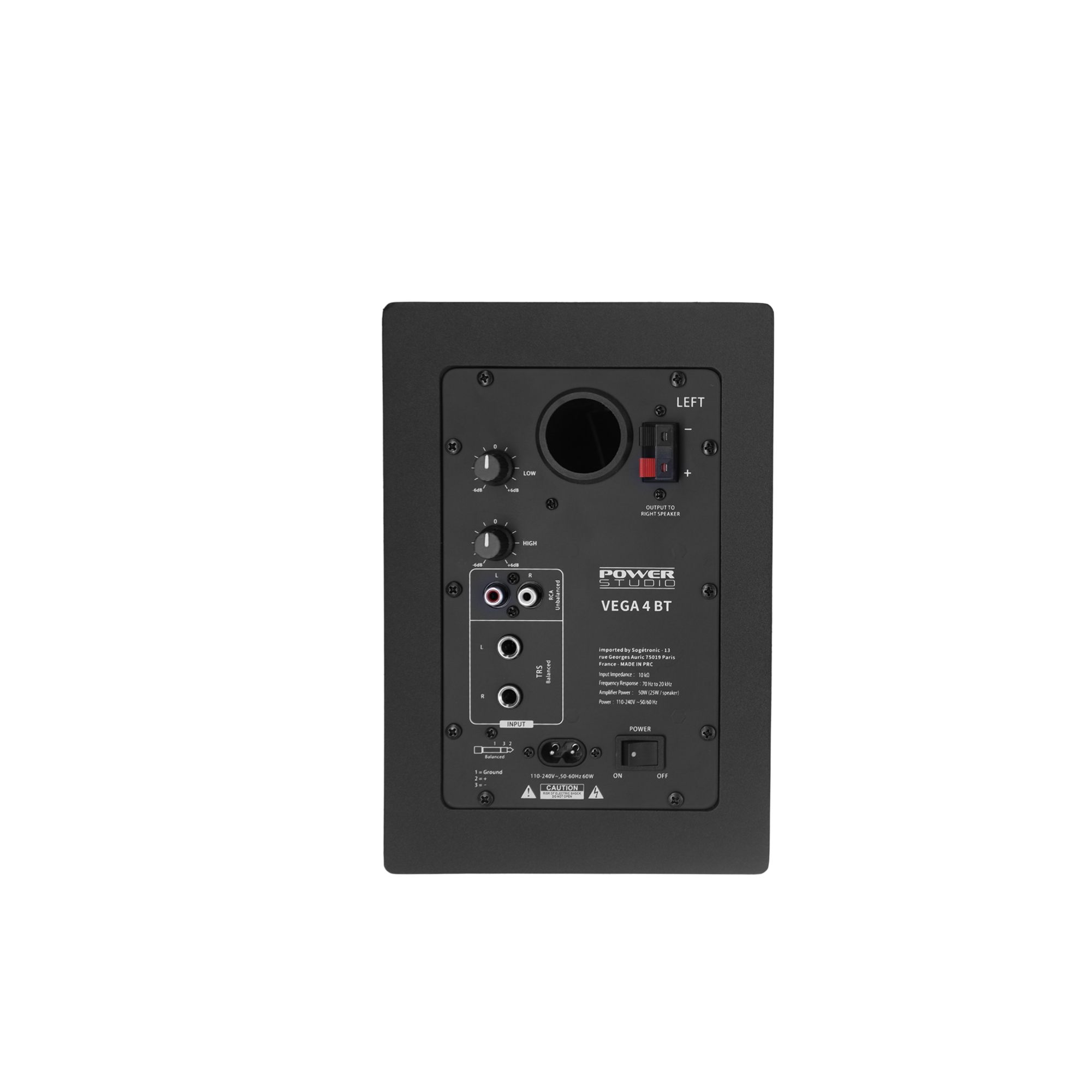 Power Studio Vega 4 Bt - La Paire - Active studio monitor - Variation 4