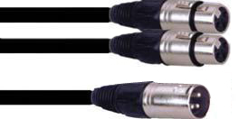 Power 2137 Xlrm 2xlrf 0.5m - - Cable - Variation 1