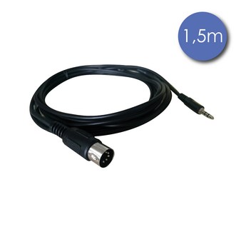 Cable Power 2214  Mini-Jack /MIDI - 1.5m