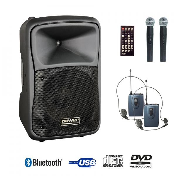 Portable pa system Power BE 9412 ABS PT