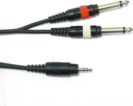 Power 2065 Mini Jack St  2 Jack 6.35 Mono 3m - - Cable - Main picture