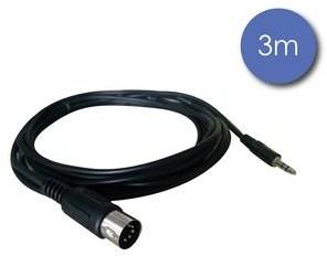 Cable Power 2215 Mini-Jack /MIDI - 3m