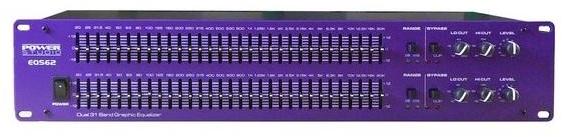 Equalizer / channel strip Power EQS62