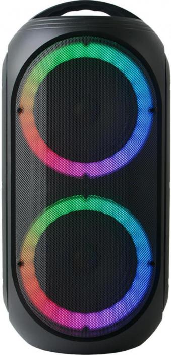 Active full-range speaker Power Gozik Led Black