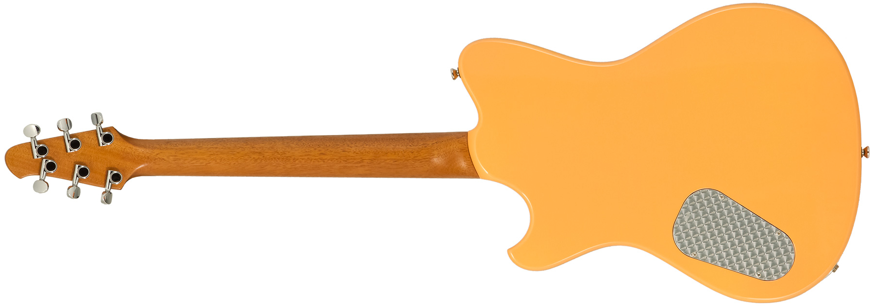 Powers Electric A-type 2s Pf42 Ht Mn #a428 - Creamsicle - Retro rock electric guitar - Variation 1
