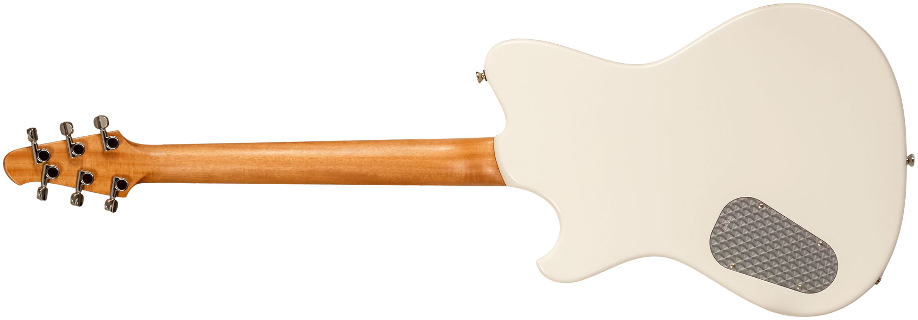 Powers Electric A-type Pf42 Vibrato 2s Trem Rw #a672 - Moonlight White - Retro rock electric guitar - Variation 3