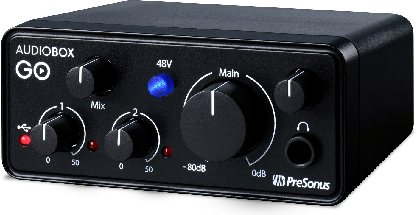 Audiobox GO Usb audio interface Presonus