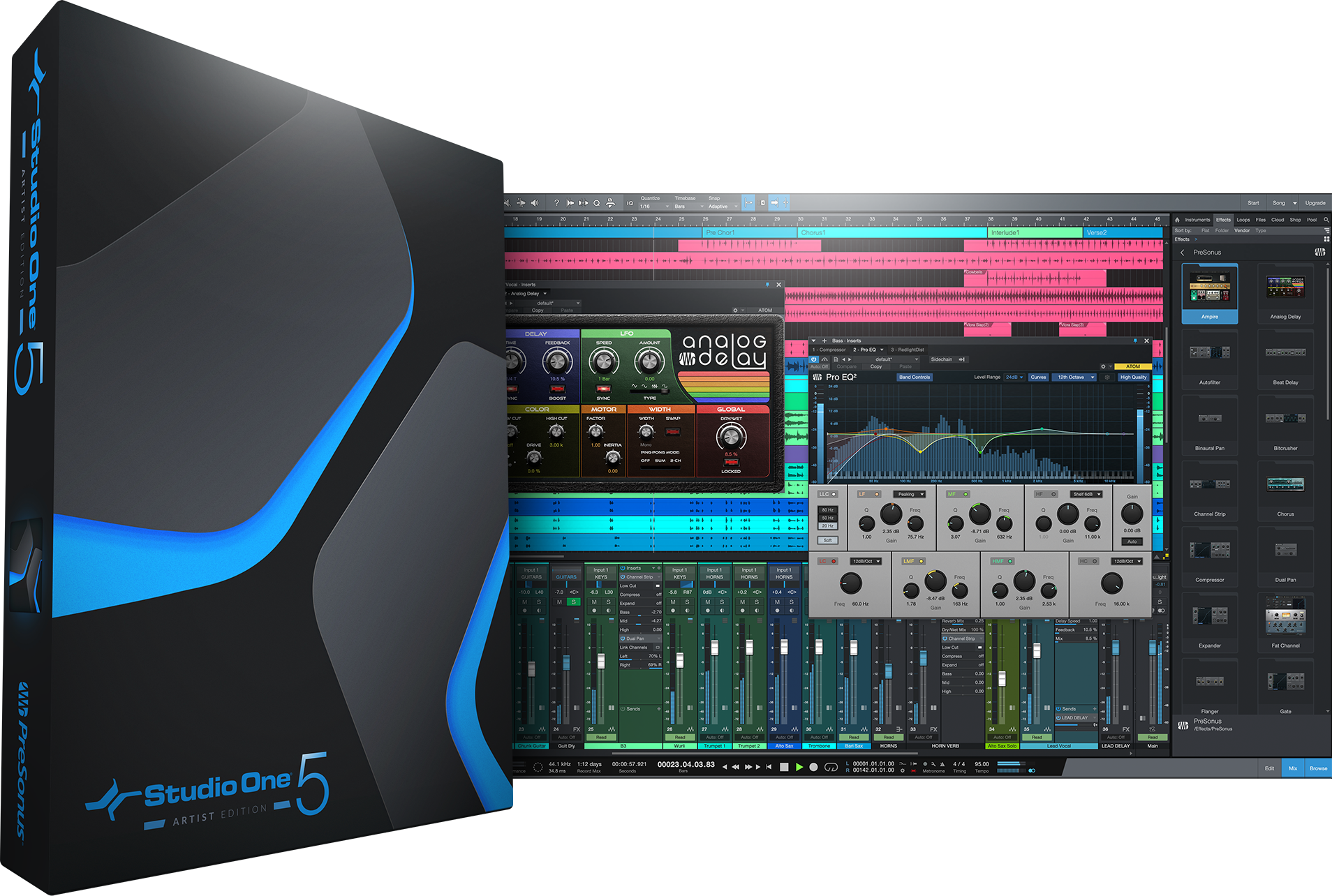 Presonus Studio One V5 Artist - Serial - Sequencer sofware - Main picture