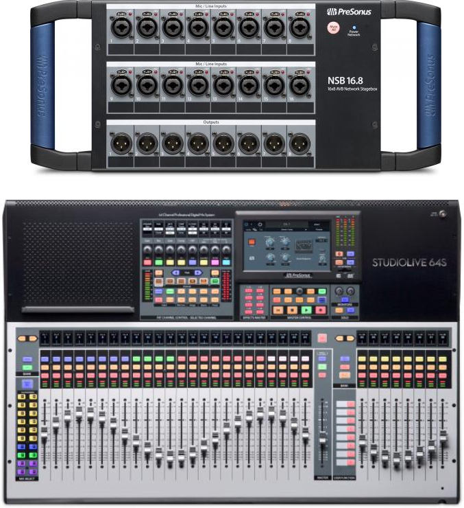 Presonus Studiolive 64s  + Nsb 16.8  Offerte - Digital mixing desk - Main picture
