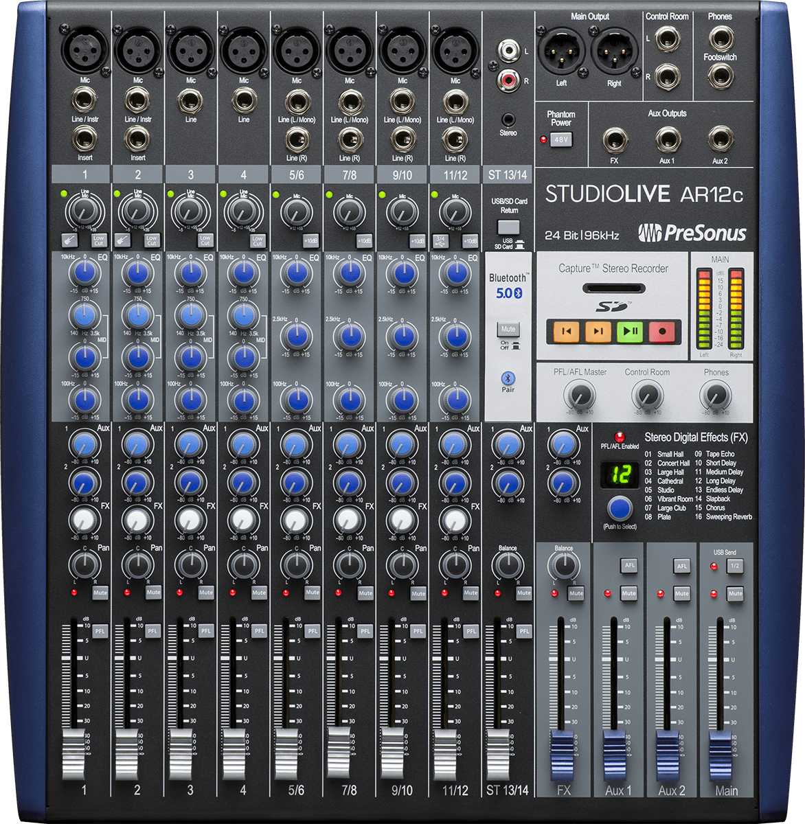 Presonus Studiolive Ar12c - Analog mixing desk - Main picture