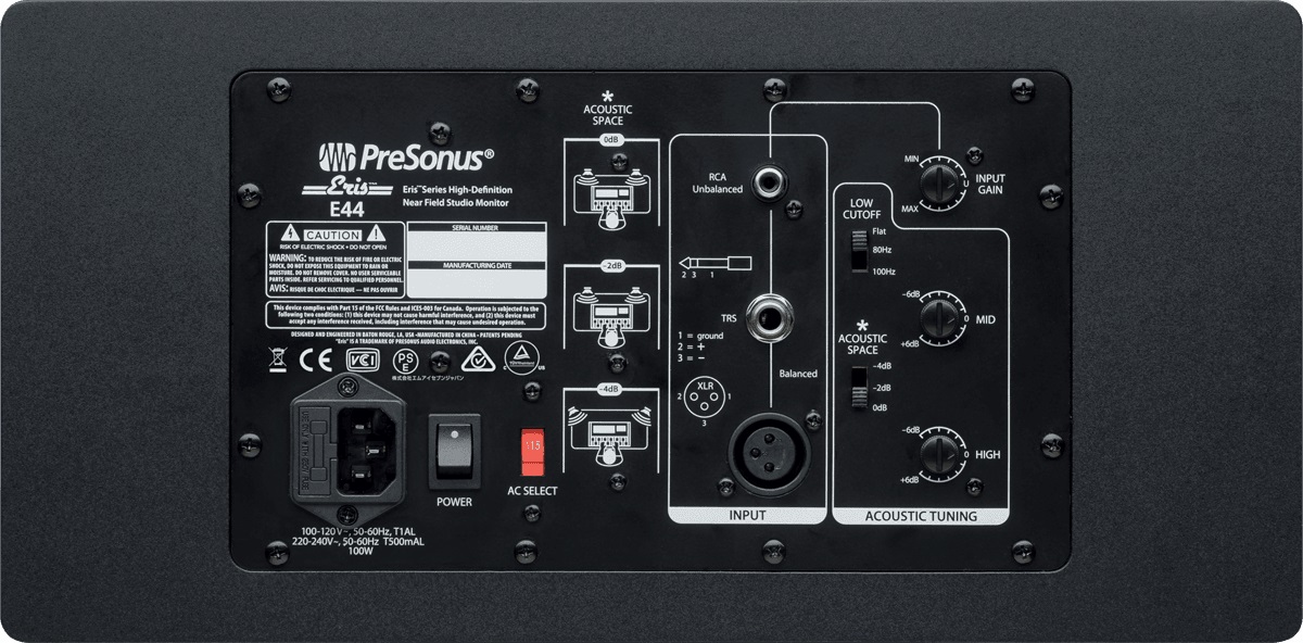 Presonus Eris E44 - La PiÈce - Active studio monitor - Variation 1