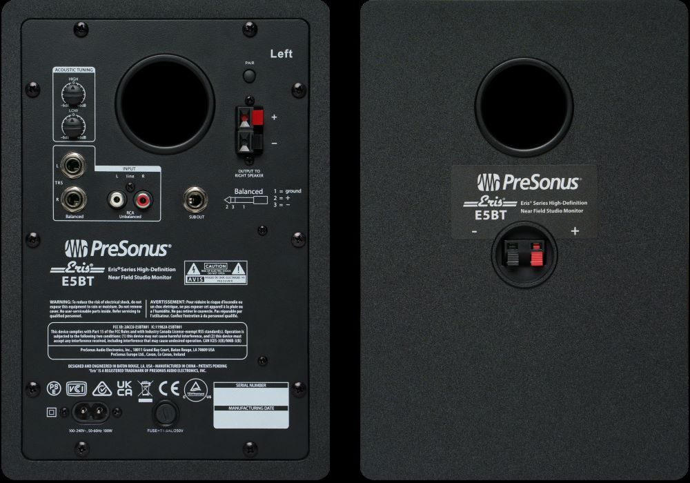 Presonus Eris E5 BT - one pair Active 