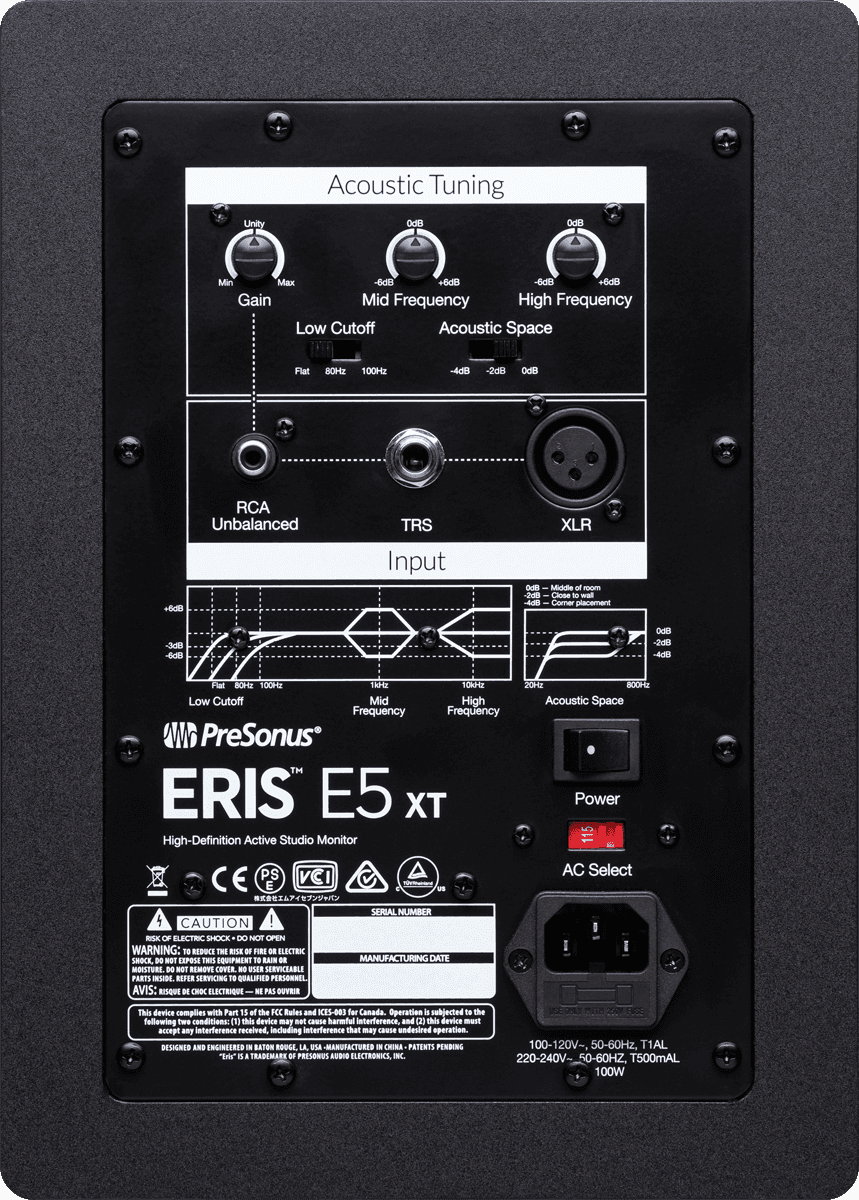 Presonus Eris E5 Xt - La PiÈce - Active studio monitor - Variation 2
