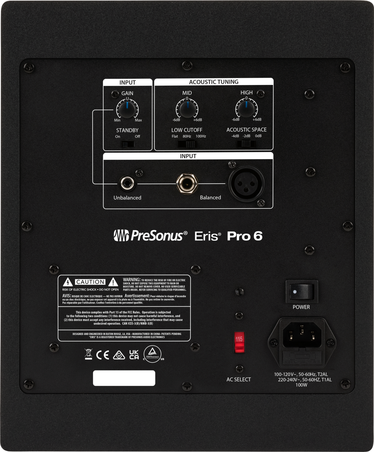 Presonus Eris Pro 6 - Active studio monitor - Variation 1