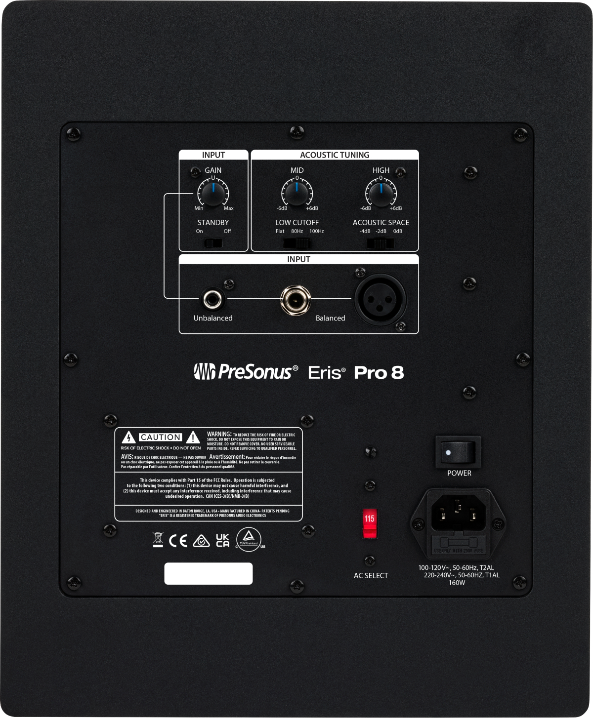 Presonus Eris Pro 8 - La PiÈce - Active studio monitor - Variation 1