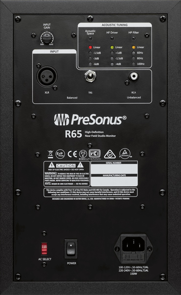 Presonus R65 - La PiÈce - Active studio monitor - Variation 2