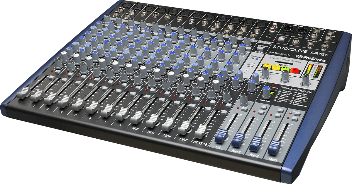 Presonus Studiolive Ar16c - Analog mixing desk - Variation 1