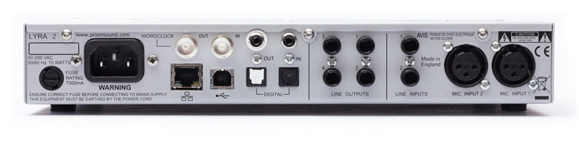 Prism Sound Lyra2 - USB audio interface - Variation 1
