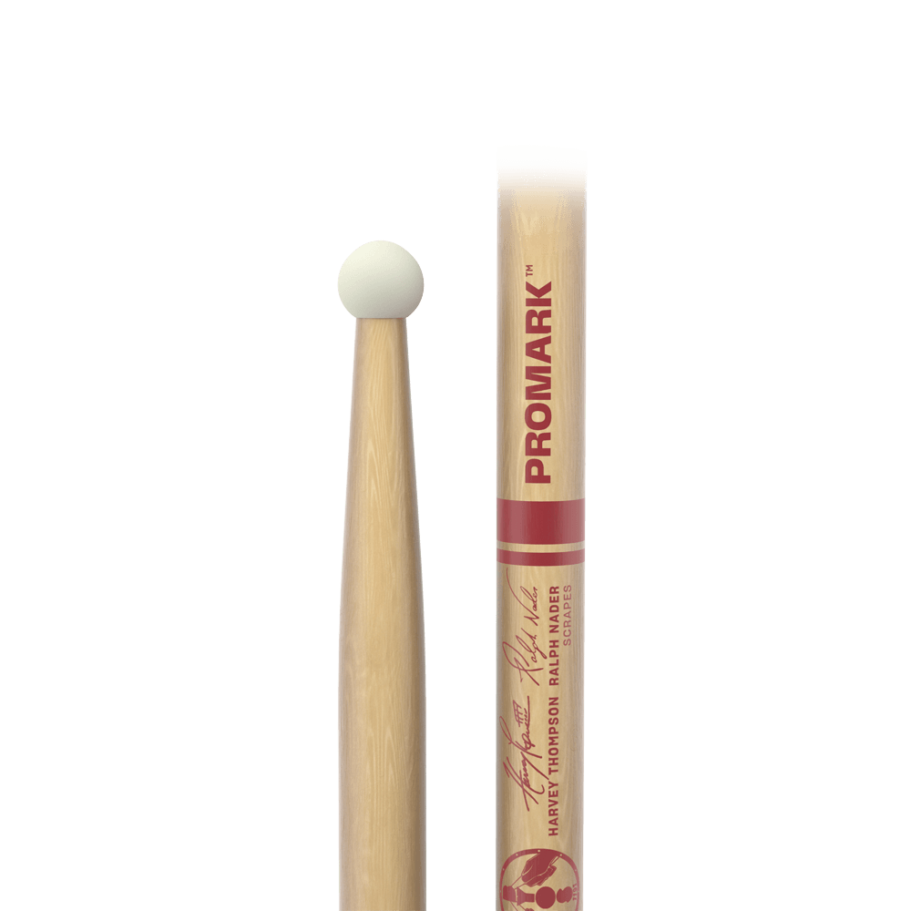 Pro Mark Baguettes De Fanfare Byos Signature « Scrapes », Olive En Nylon - Drum stick - Variation 4