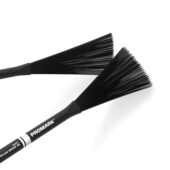 Pro Mark Balai Nylon Heavy 2b Black - Brush stick - Variation 2