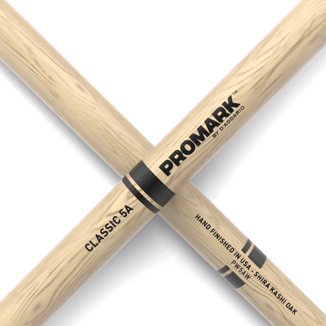Pro Mark Classic Attack 5a Shira Kashi Oak Drumstick, Oval Wood Tip - Drum stick - Variation 2