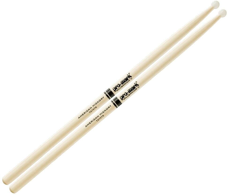 Pro Mark American Hickory Tx707n Nylon Tip - Drum stick - Main picture