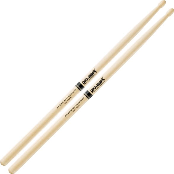 Pro Mark Hickory Olive Bois Super Rock 747b - Drum stick - Main picture