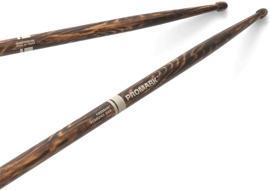 Pro Mark R5abfg Rebound 5ab Firegrain Hickory Drumstick, Acorn Wood Tip - Drum stick - Main picture