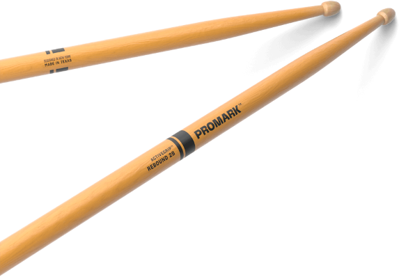 Pro Mark Rebound 2b Activegrip Clear Hickory - Drum stick - Main picture