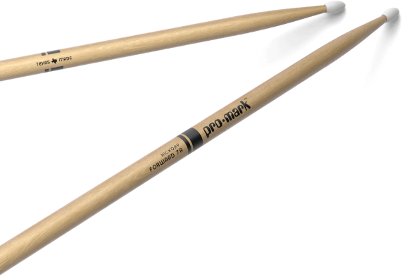 Pro Mark Tx7an Hickory Olive Nylon 7an - Drum stick - Main picture