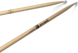 Drum stick Pro mark ProMark Baguettes ProMark en Hickory 7A, olive en nylon