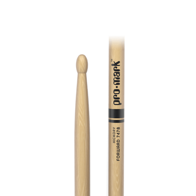 Pro Mark Hickory Olive Bois Super Rock 747b - Drum stick - Variation 4
