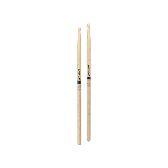 Pro Mark Neil Peart 747 Shira Kashi Oak Drumstick, Wood Tip - Drum stick - Variation 3