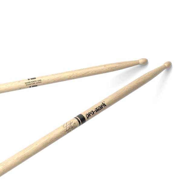 Pro mark Neil Peart 747 Shira Kashi Oak Drumstick, Wood Tip Drum stick