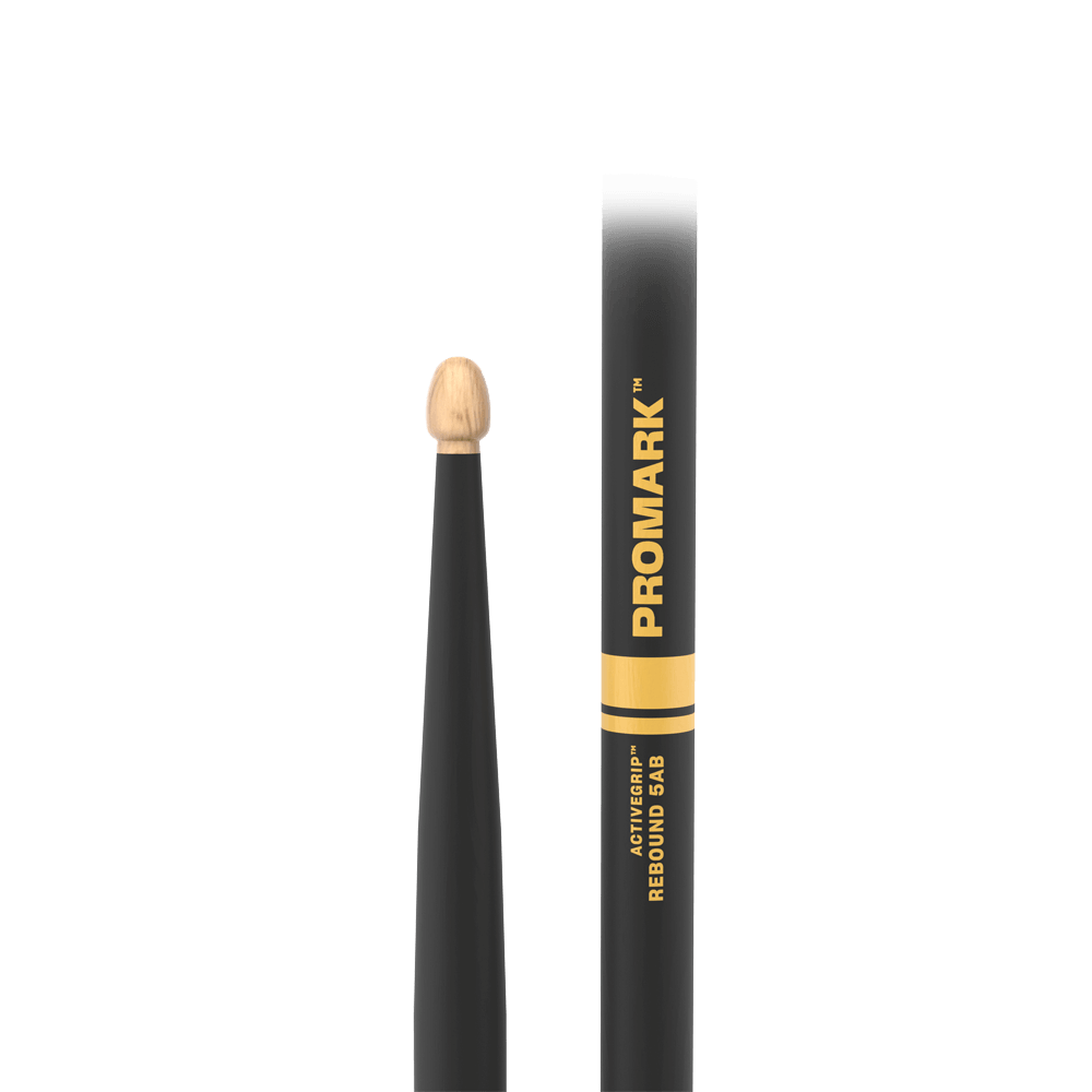 Pro Mark R5abag Rebound 5ab Activegrip Hickory Drumstick, Acorn Wood Tip - Drum stick - Variation 8
