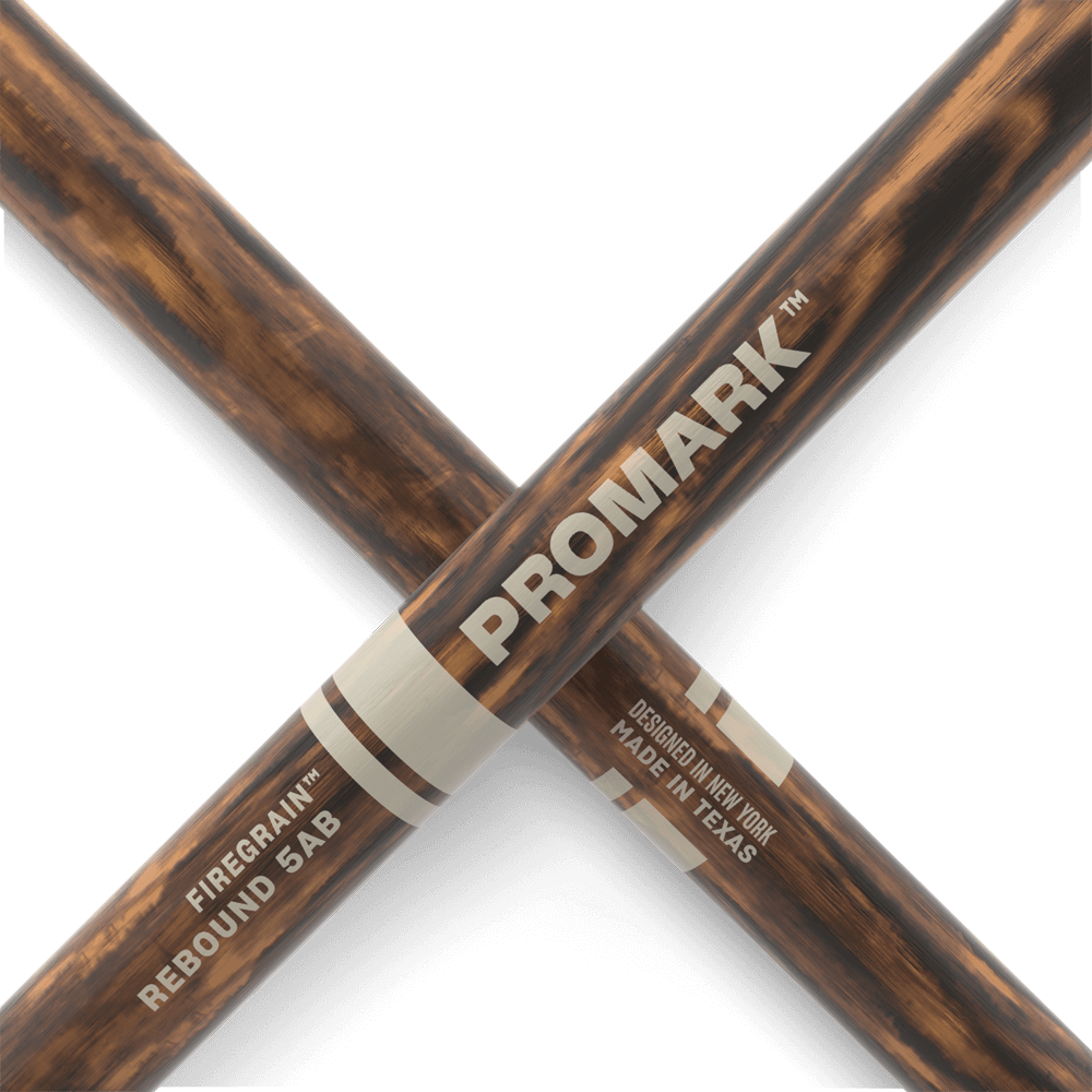 Pro Mark R5abfg Rebound 5ab Firegrain Hickory Drumstick, Acorn Wood Tip - Drum stick - Variation 7