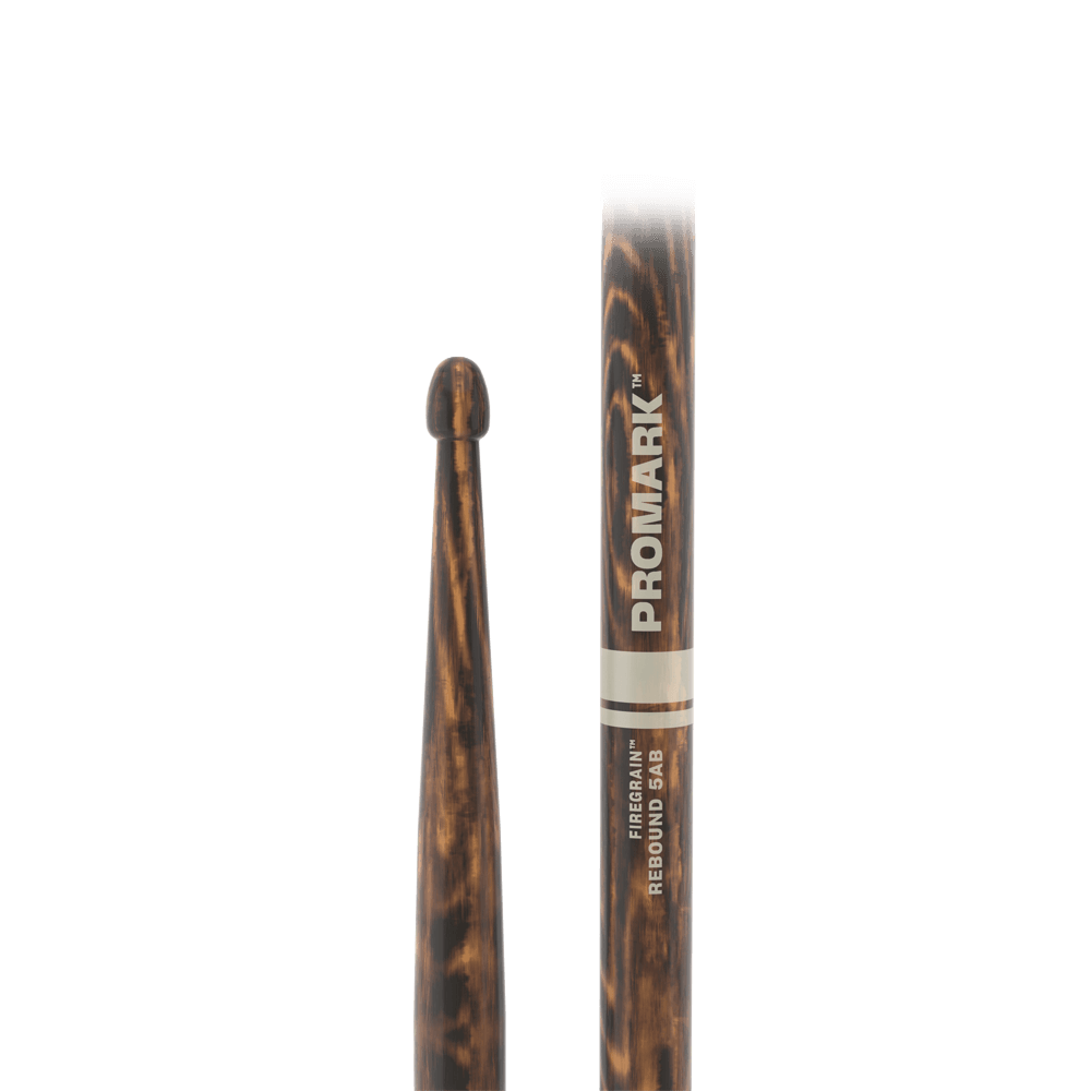 Pro Mark R5abfg Rebound 5ab Firegrain Hickory Drumstick, Acorn Wood Tip - Drum stick - Variation 8