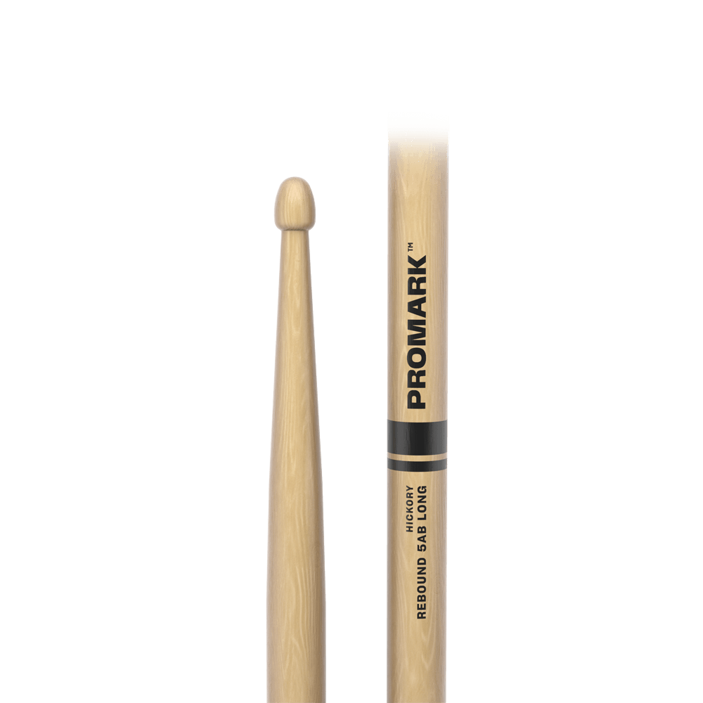 Pro Mark Rbh580law Rebound 5ab Long Hickory Drumstick, Acorn Wood Tip - Drum stick - Variation 4