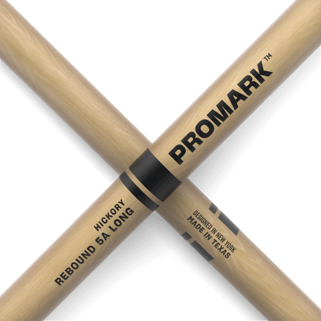 Pro Mark Rebound 5a Long Hickory Drumstick, Acorn Wood Tip - Drum stick - Variation 1